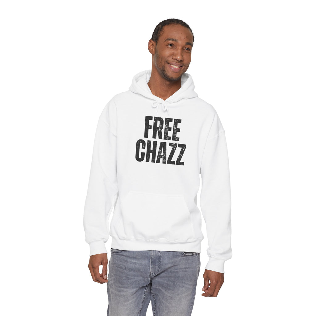 Protest Hoodie — "Chazz Was Wrongfully Convicted" Racial Injustice Orange County Demand Dismissal