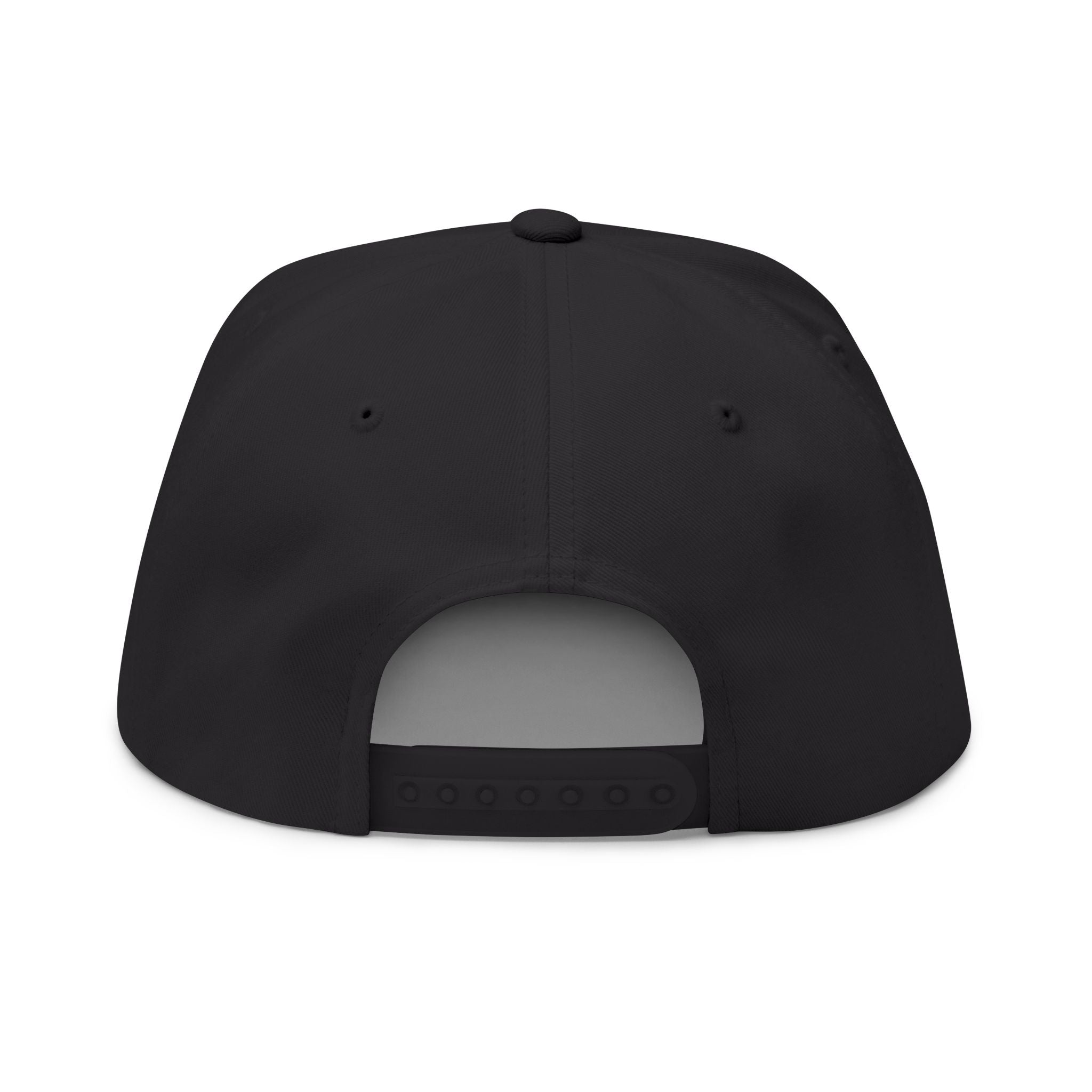 Court Watch Embroidered Flat Bill Cap — Social Court Badge Snapback