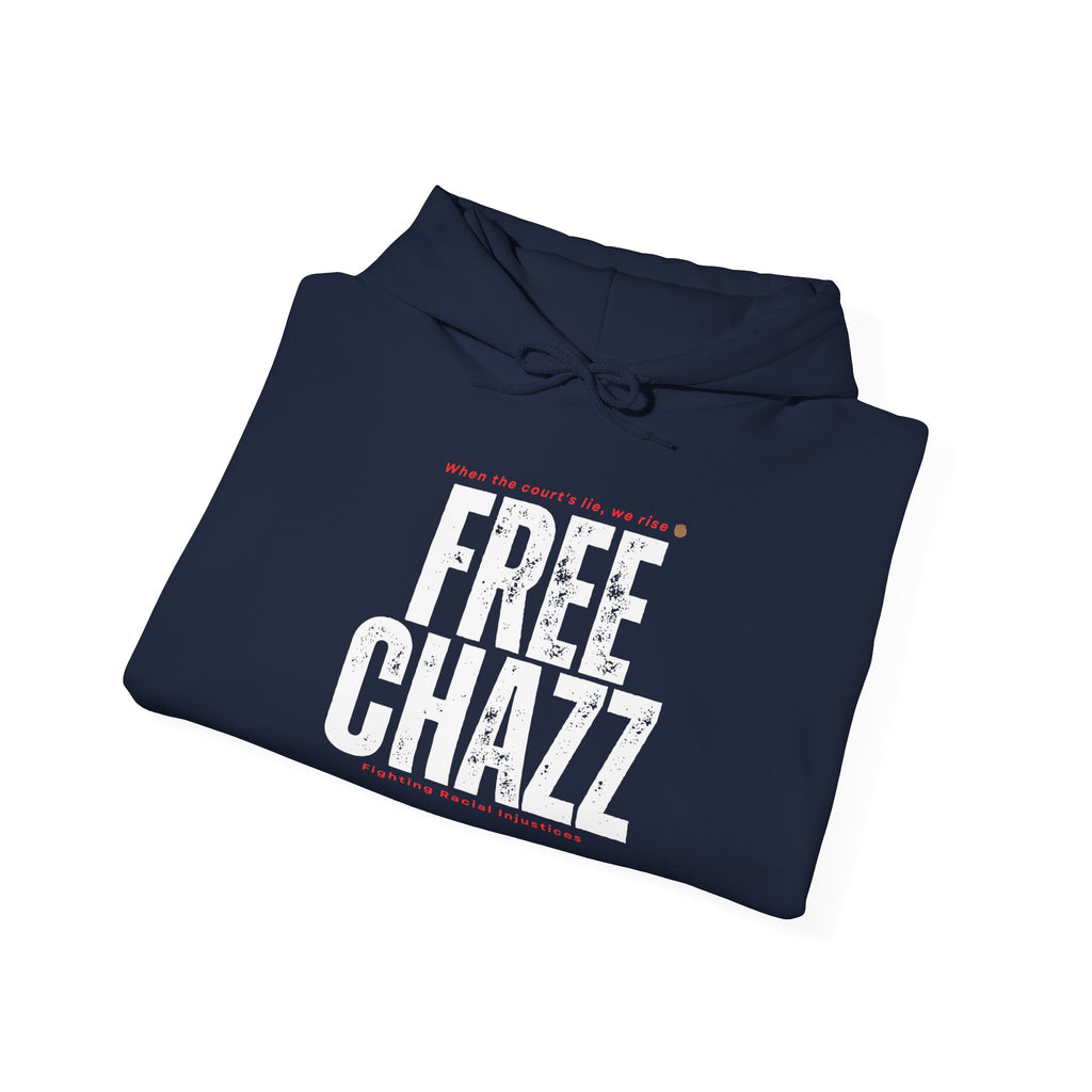 Protest Hoodie — "Chazz Was Wrongfully Convicted" Demand Orange County, CA