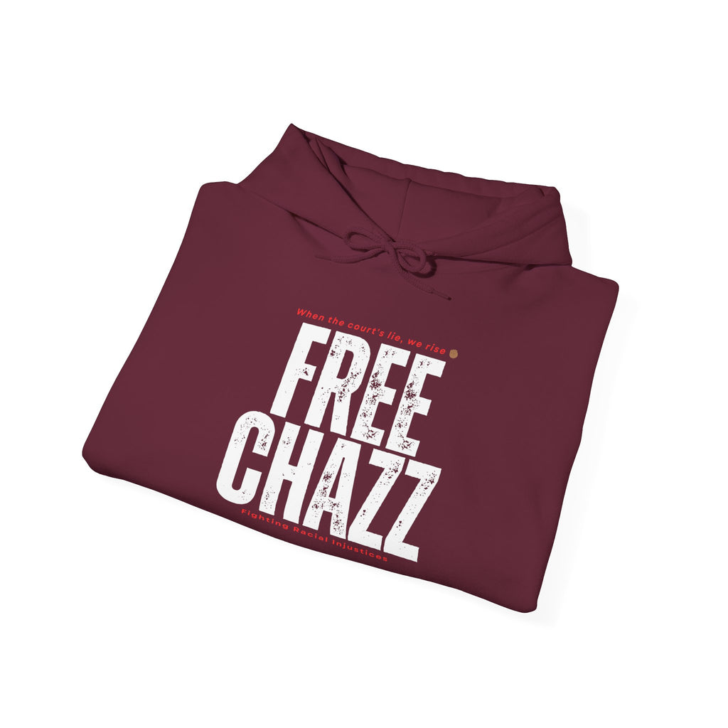 Protest Hoodie — "Chazz Was Wrongfully Convicted" Demand Orange County, CA