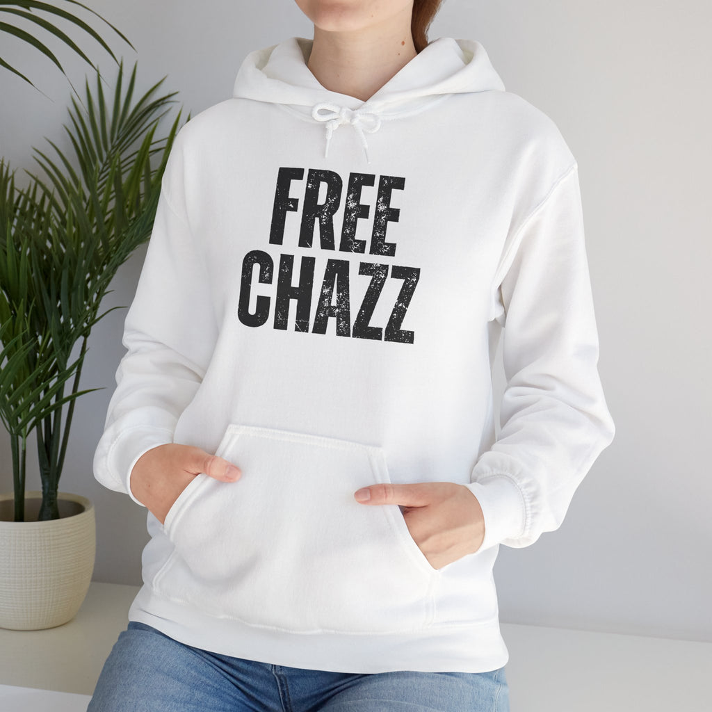 Protest Hoodie — "Chazz Was Wrongfully Convicted" Racial Injustice Orange County Demand Dismissal