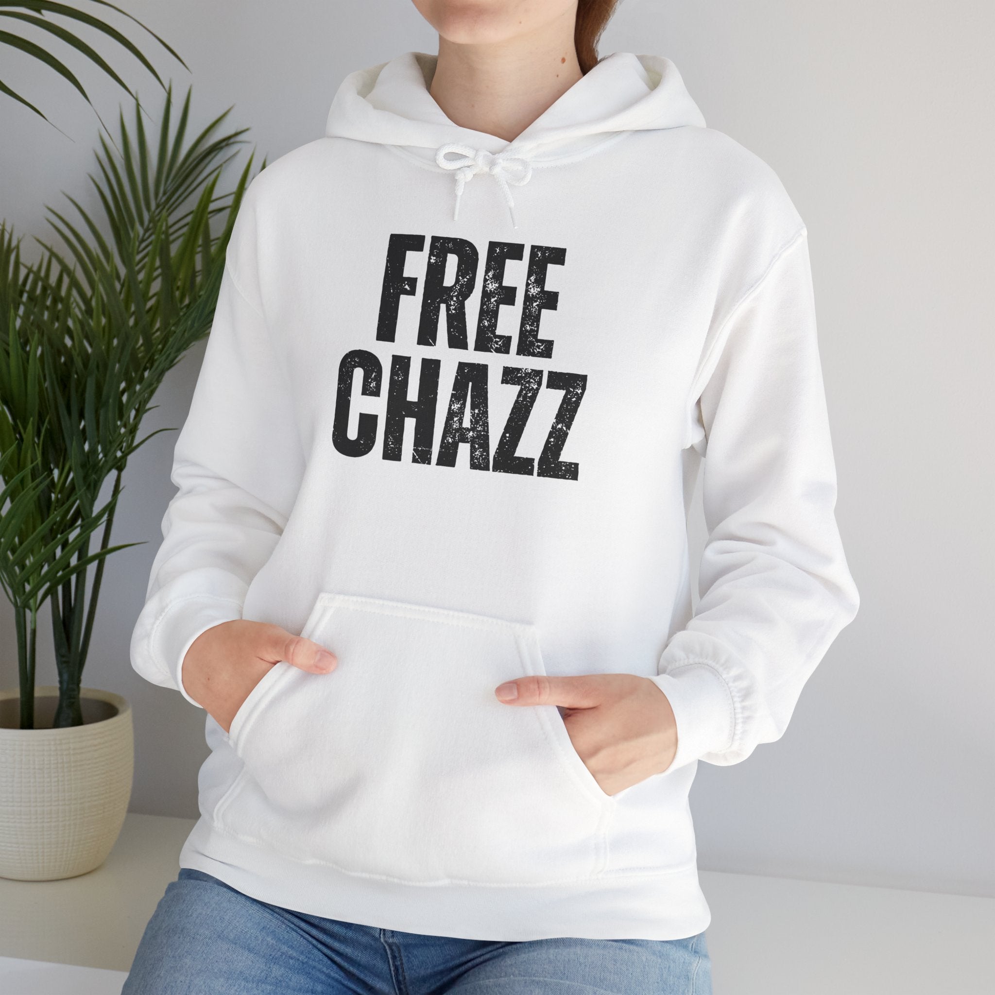 Protest Hoodie — "Chazz Was Wrongfully Convicted" Racial Injustice Orange County Demand Dismissal