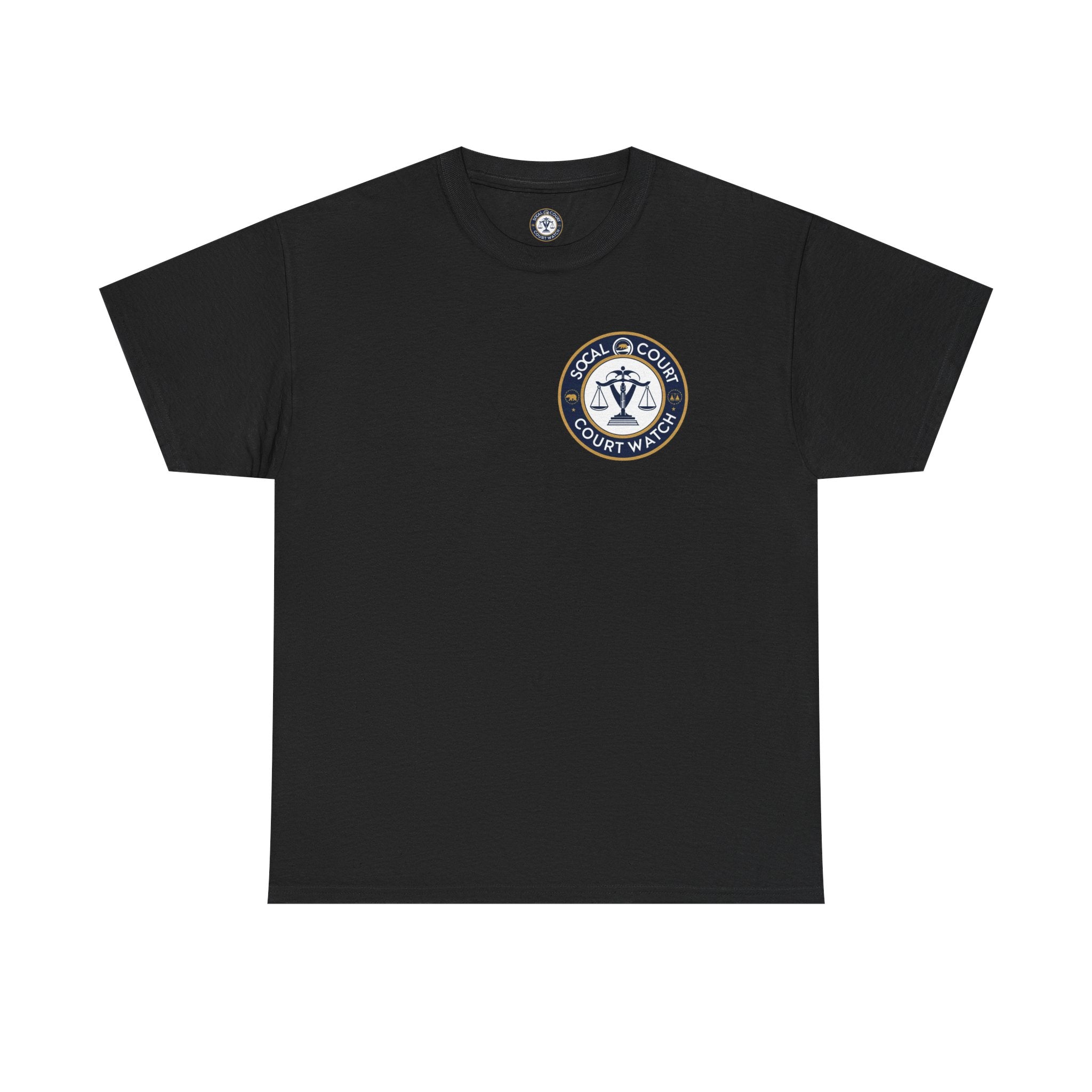 CourtWatch Southern California Tee — Expose & Fight Injustice