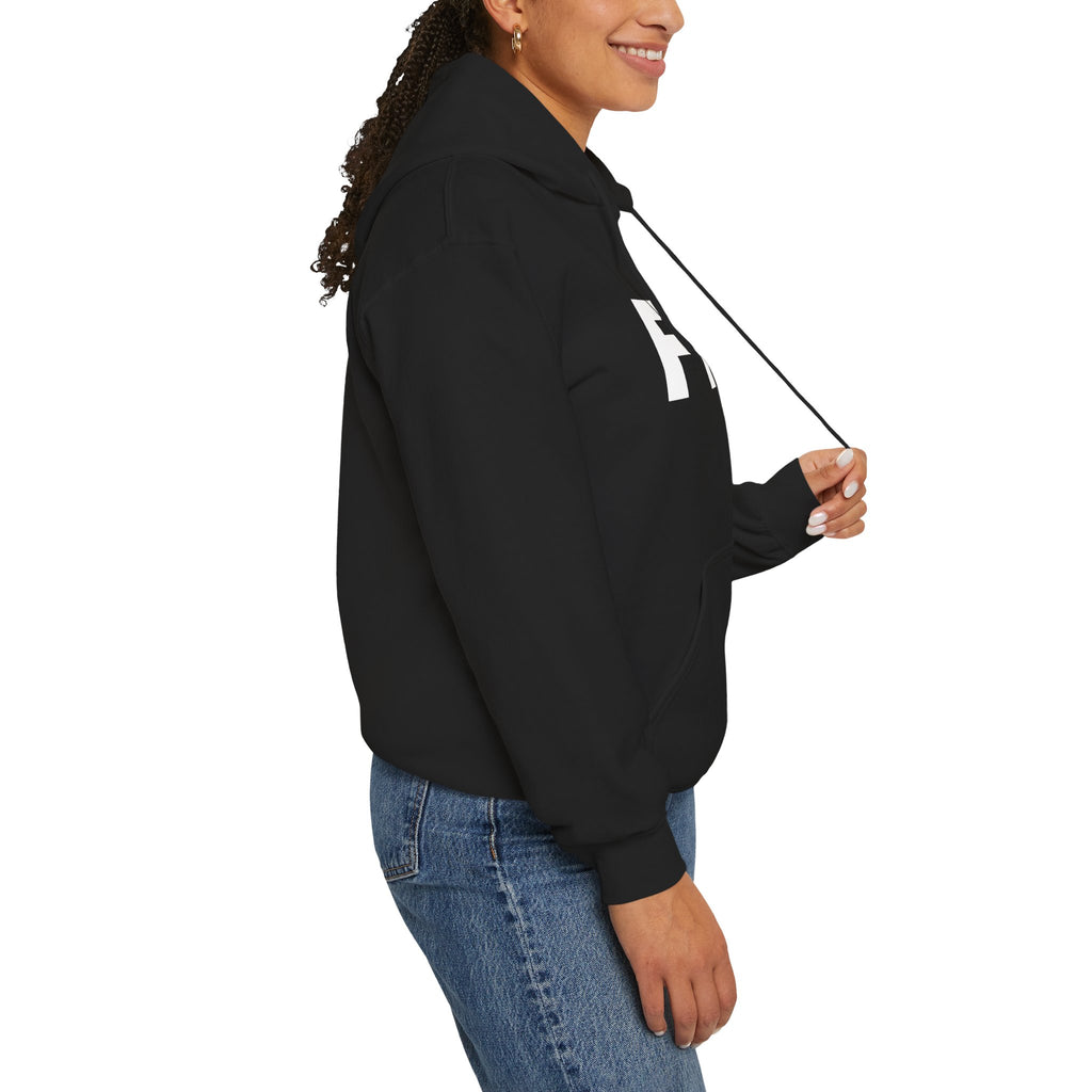 FTP Bold Logo Hoodie – Minimal Black Graphic Pullover