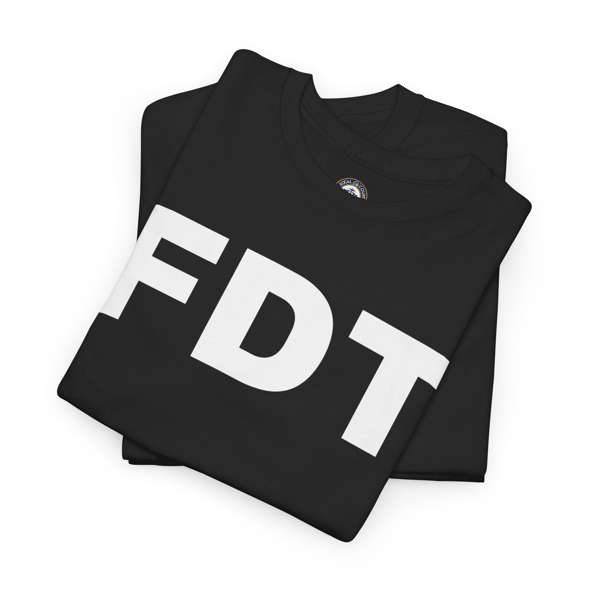 FDT Graphic Tee — Bold Statement Black T-Shirt