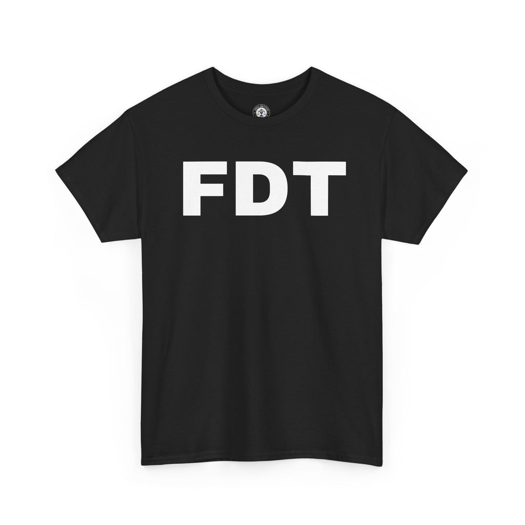 FDT Graphic Tee — Bold Statement Black T-Shirt