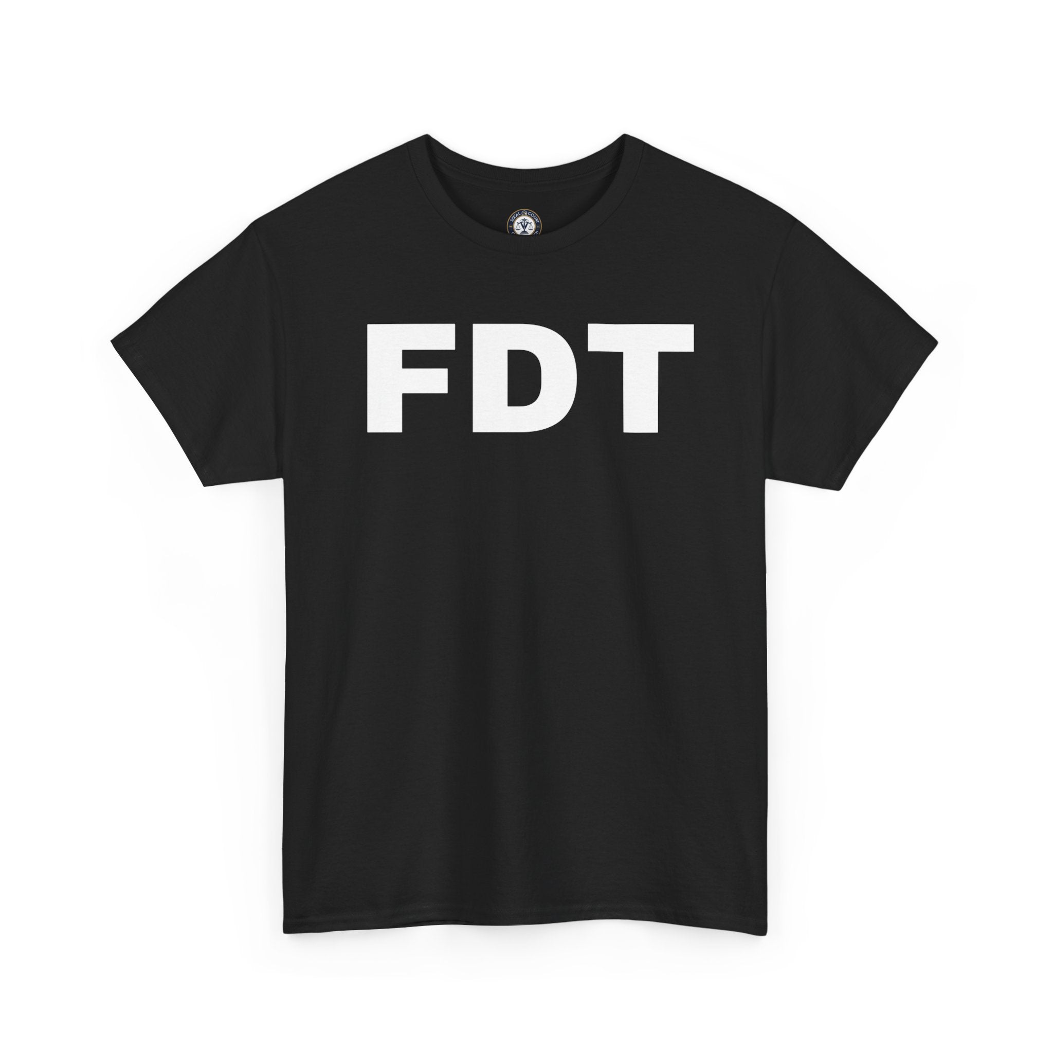 FDT Graphic Tee — Bold Statement Black T-Shirt