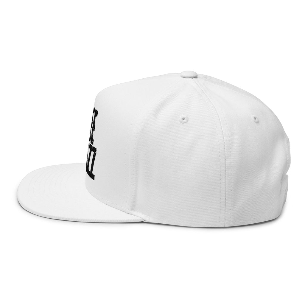 Flat Bill Cap — 'FREE CHAZZ' Embroidered Snapback Hat