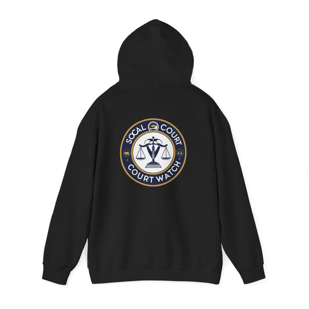 CourtWatch Southern California Hoodie — Expose & Fight Injustice