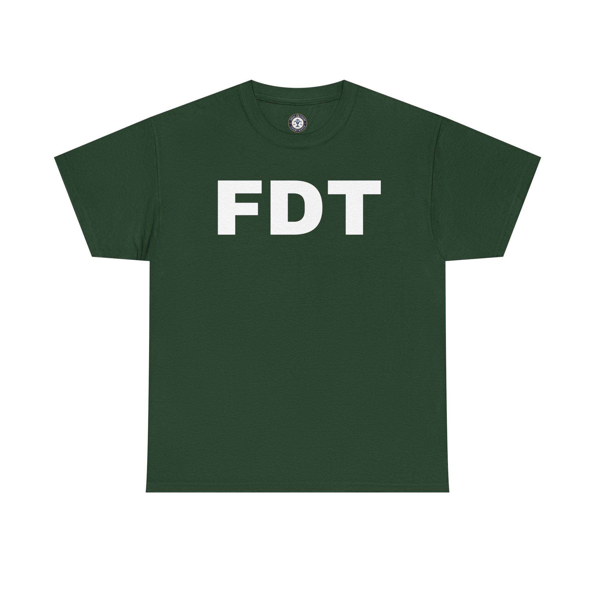 FDT Graphic Tee — Bold Statement Black T-Shirt