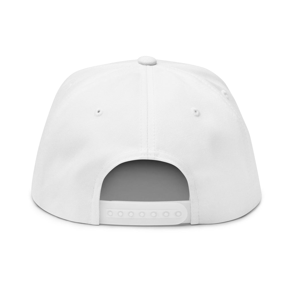 Flat Bill Cap — 'FREE CHAZZ' Embroidered Snapback Hat