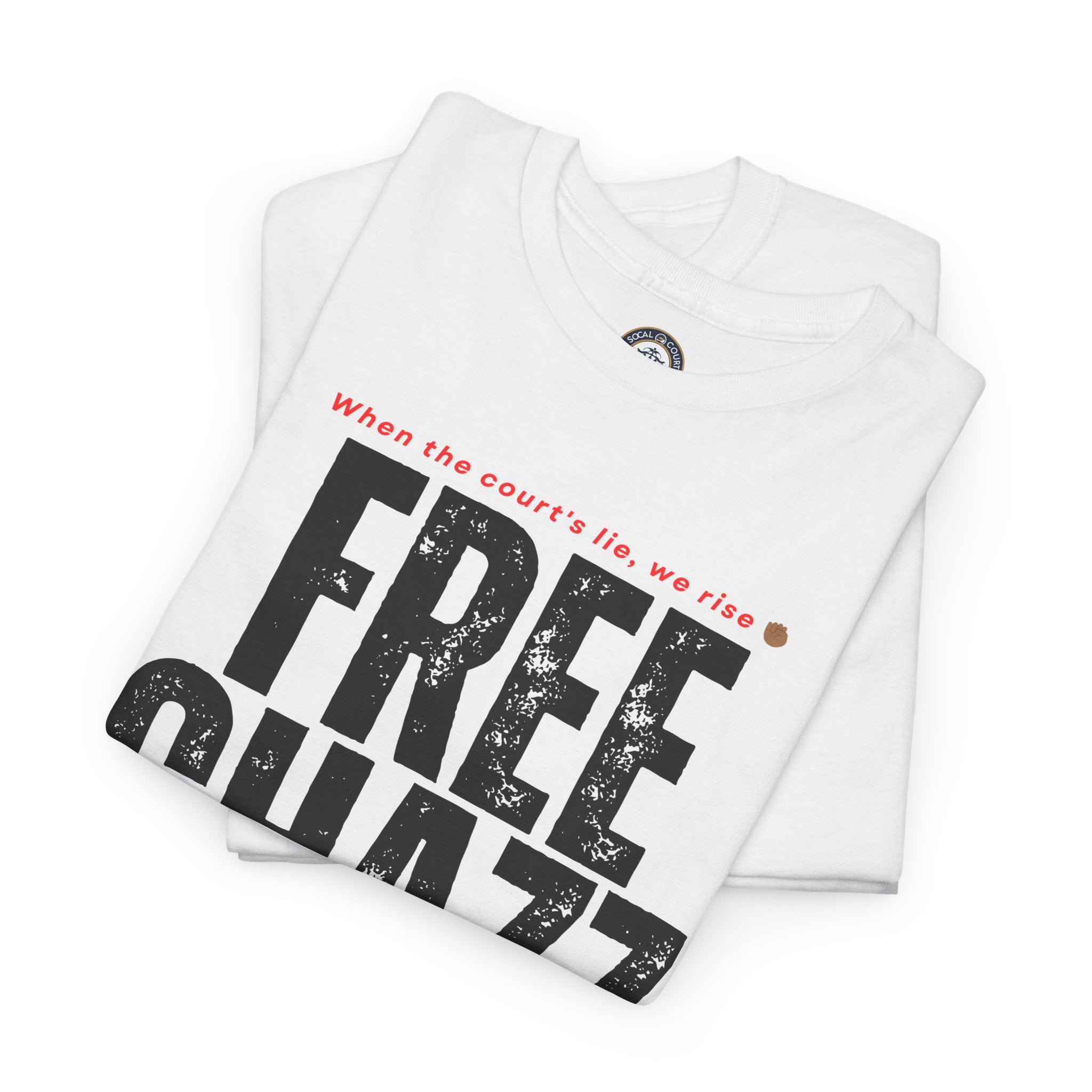 Racial Injustice Protest Tee — “Chazz Was Wrongfully Convicted”