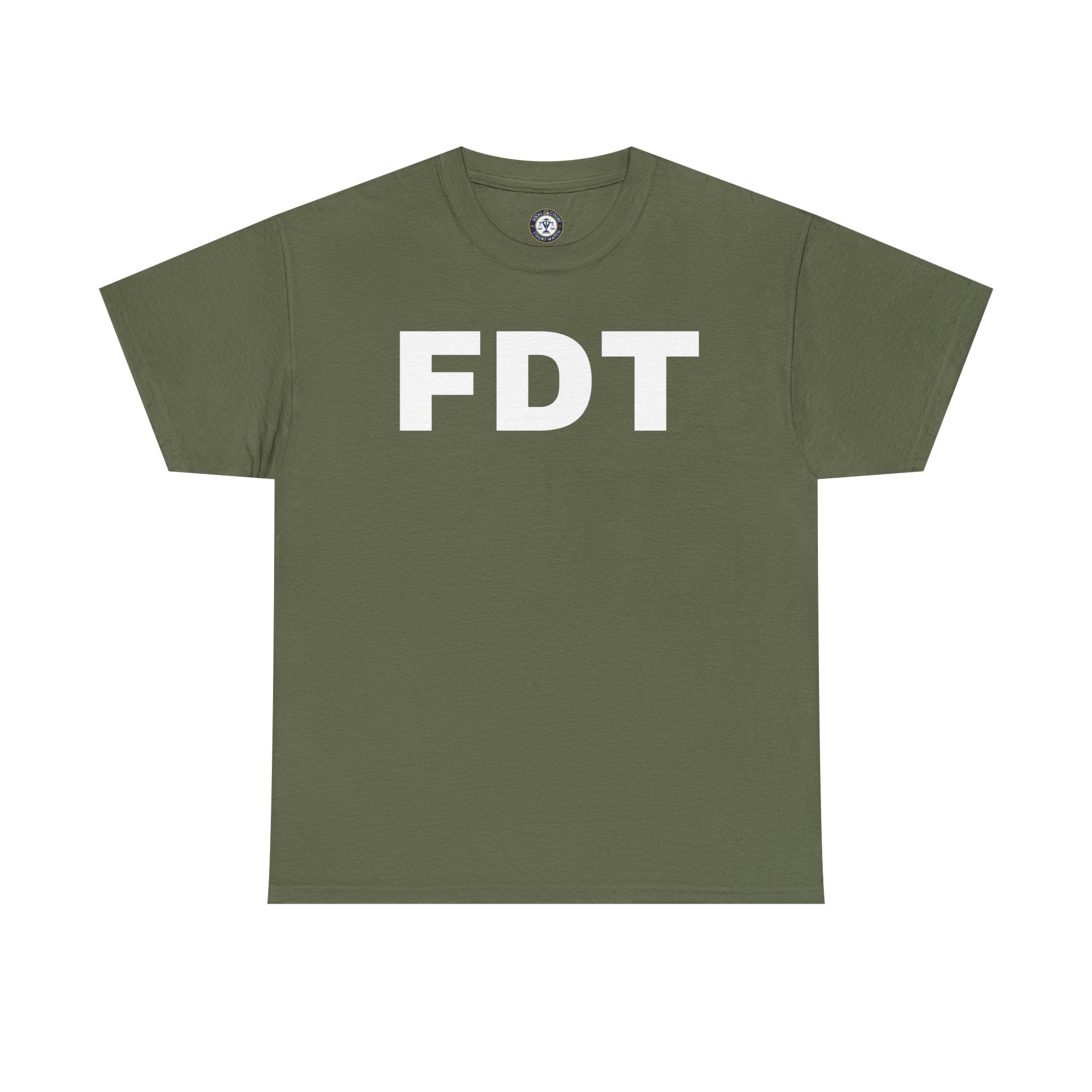 FDT Graphic Tee — Bold Statement Black T-Shirt