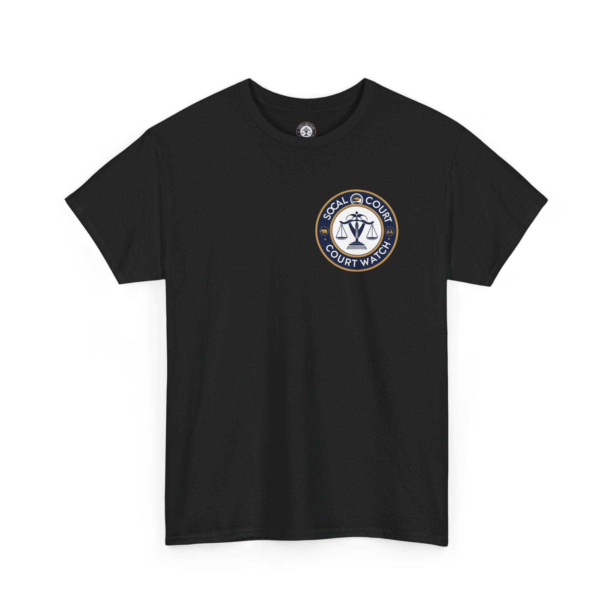 CourtWatch Southern California Tee — Expose & Fight Injustice