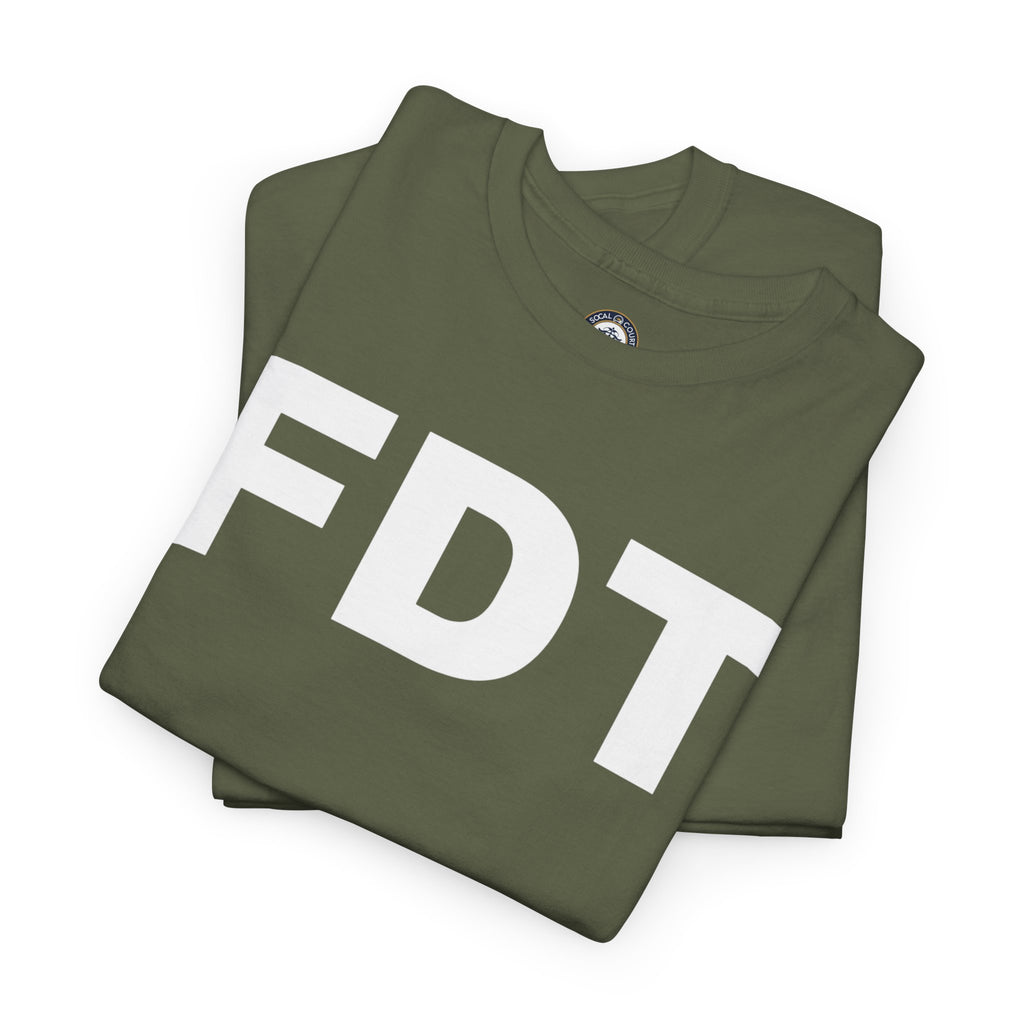 FDT Graphic Tee — Bold Statement Black T-Shirt