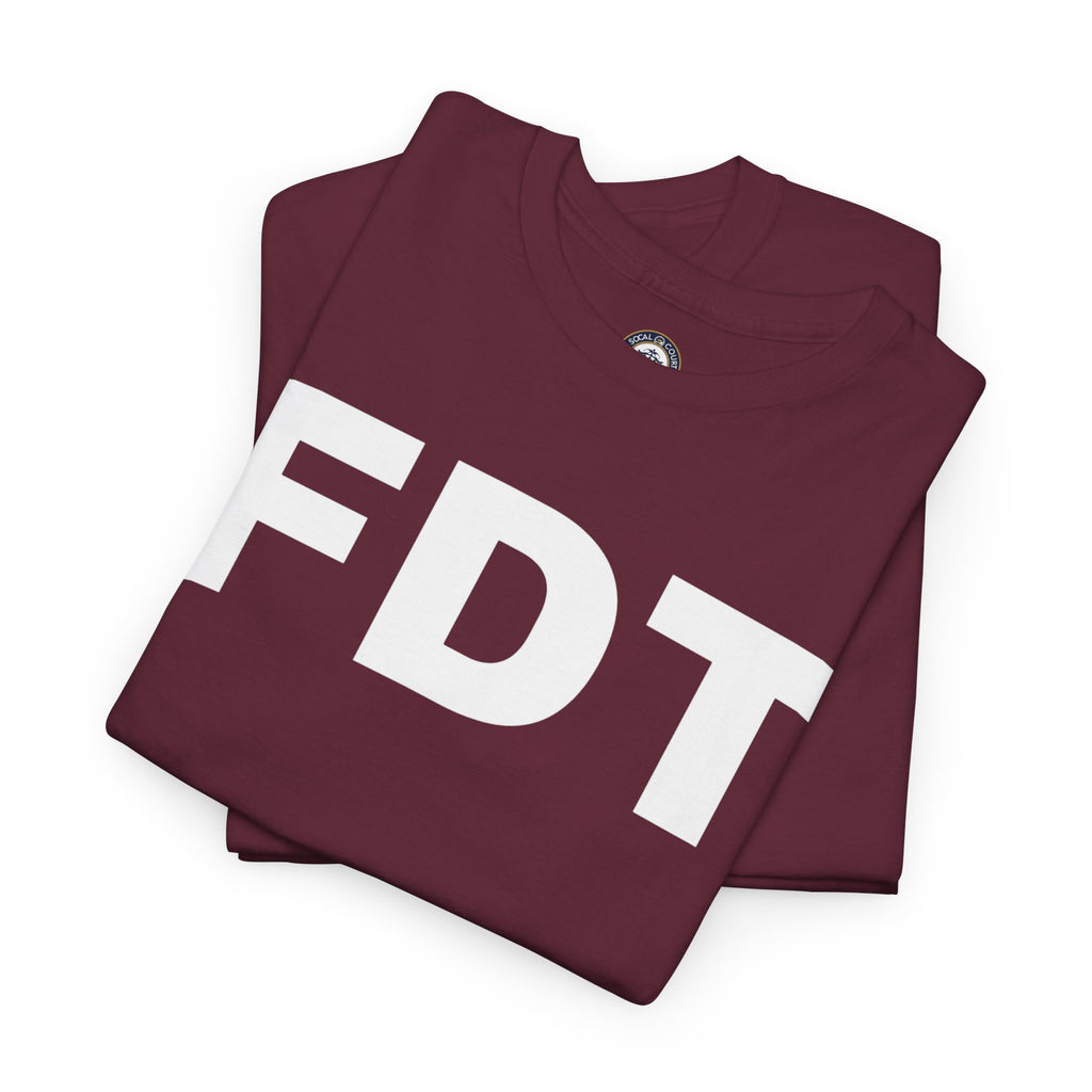 FDT Graphic Tee — Bold Statement Black T-Shirt