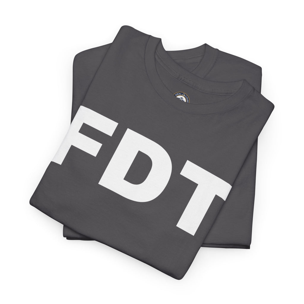 FDT Graphic Tee — Bold Statement Black T-Shirt