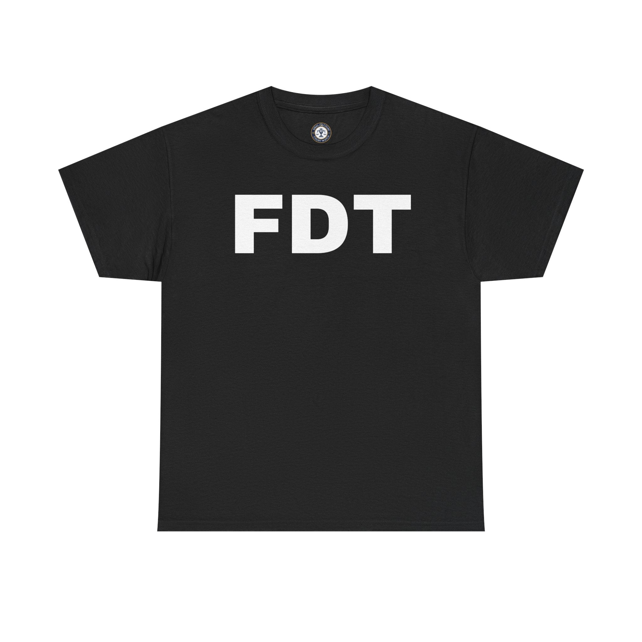 FDT Graphic Tee — Bold Statement Black T-Shirt