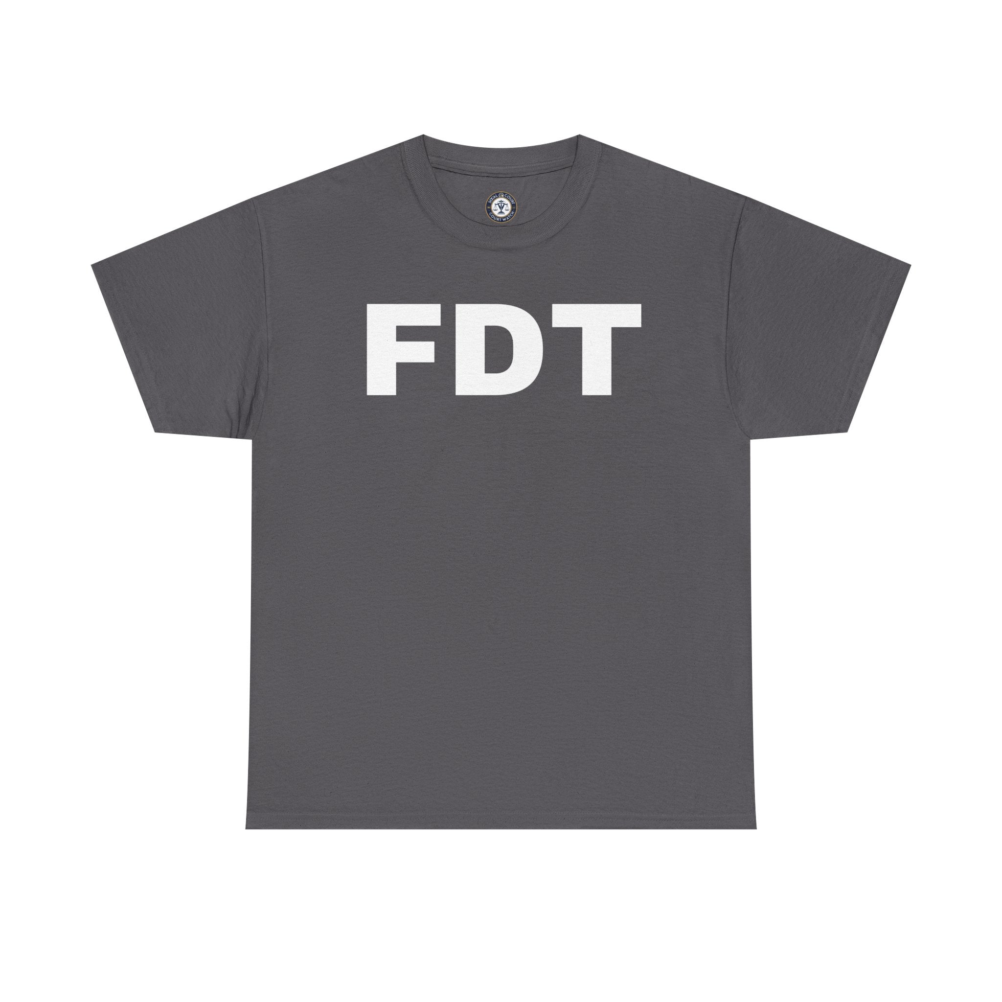 FDT Graphic Tee — Bold Statement Black T-Shirt