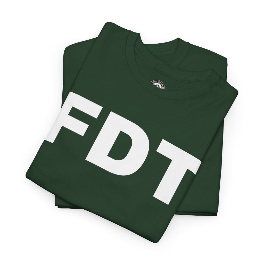 FDT Graphic Tee — Bold Statement Black T-Shirt