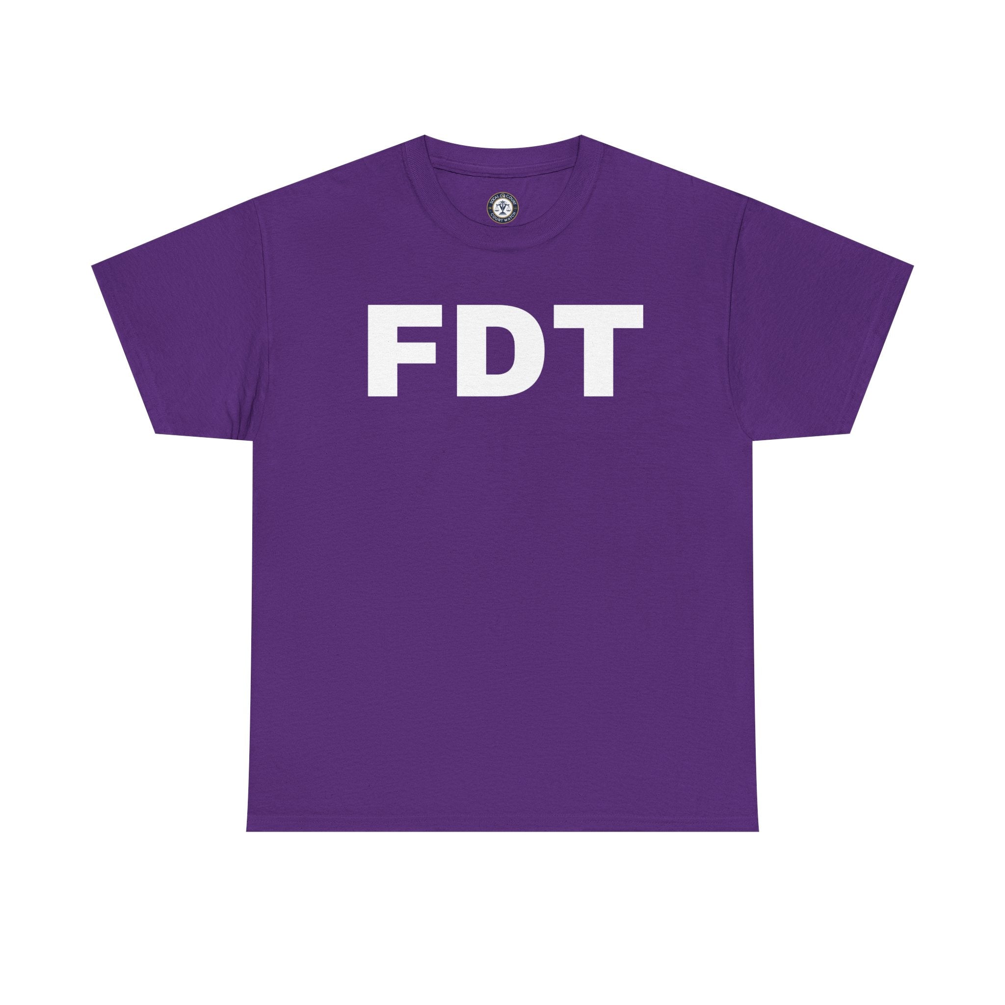 FDT Graphic Tee — Bold Statement Black T-Shirt