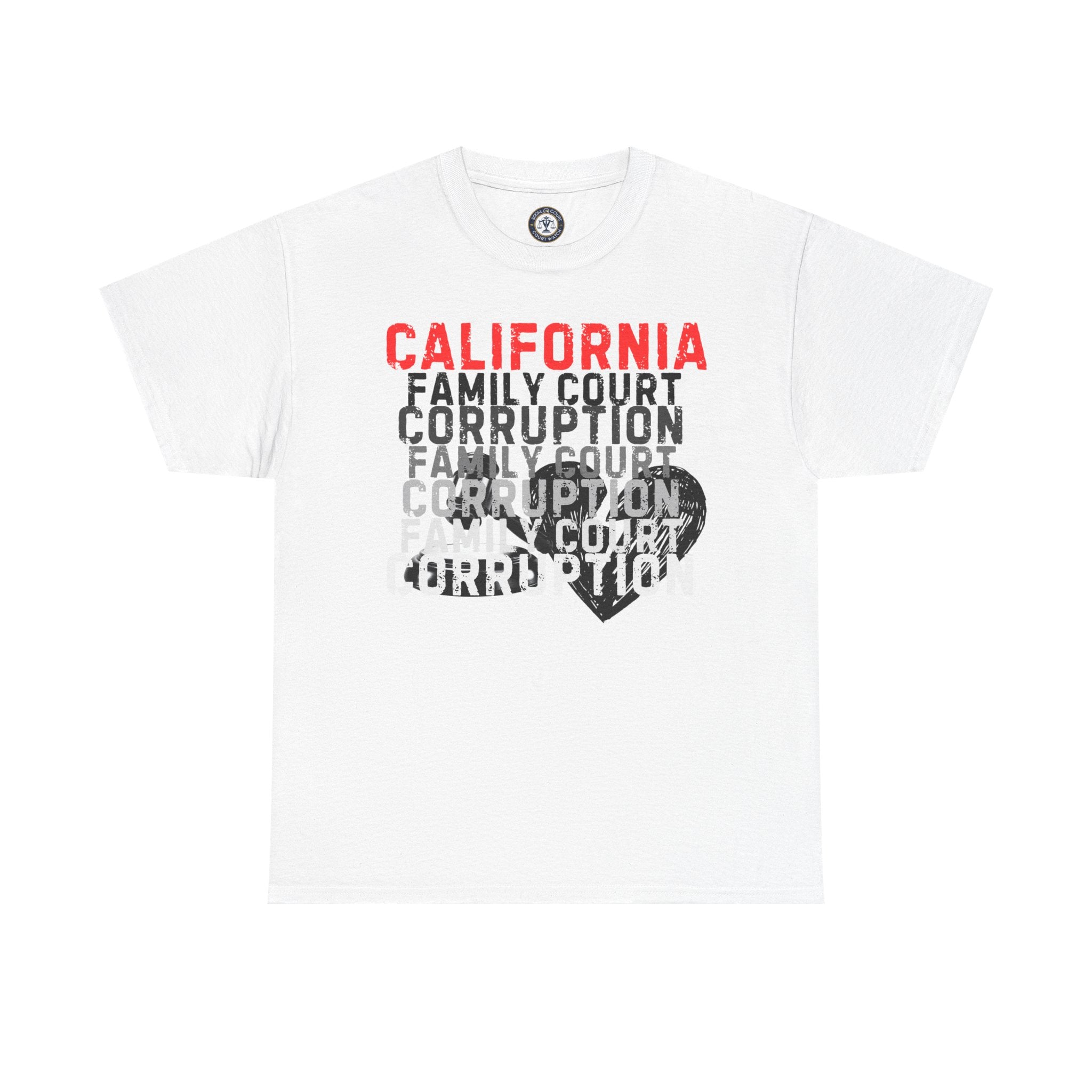 California Family Court Corruption Tee