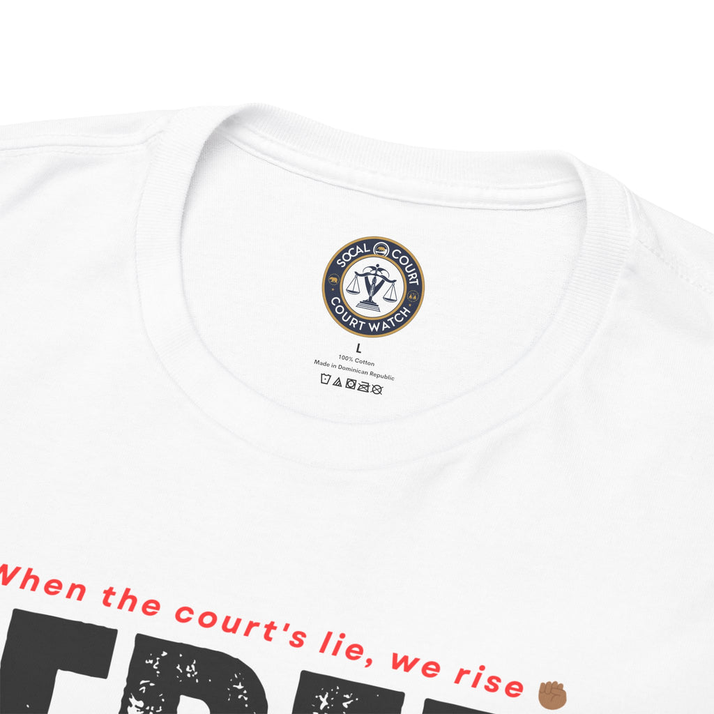 Racial Injustice Protest Tee — “Chazz Was Wrongfully Convicted”