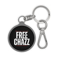 FREE CHAZZ Keyring Tag | Activist Slogan Keychain