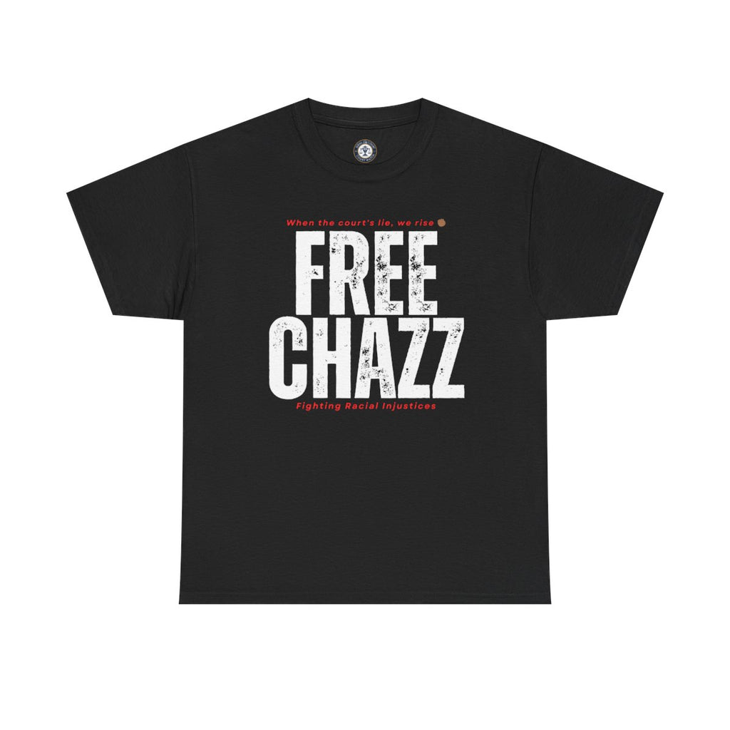 "FREE CHAZZ" Protest Unisex Heavy Cotton Tee