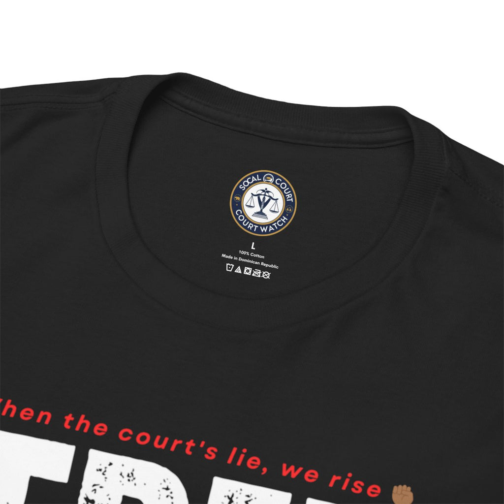 "FREE CHAZZ" Protest Unisex Heavy Cotton Tee