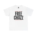 "FREE CHAZZ" Protest Unisex Heavy Cotton Tee