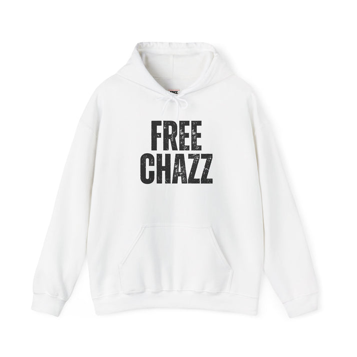 "FREE CHAZZ" Protest Unisex Heavy Blend™ Hooded Sweatshirt